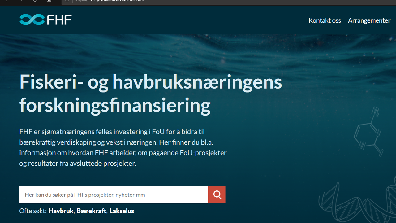FHF Nettside Nyheter Redigert