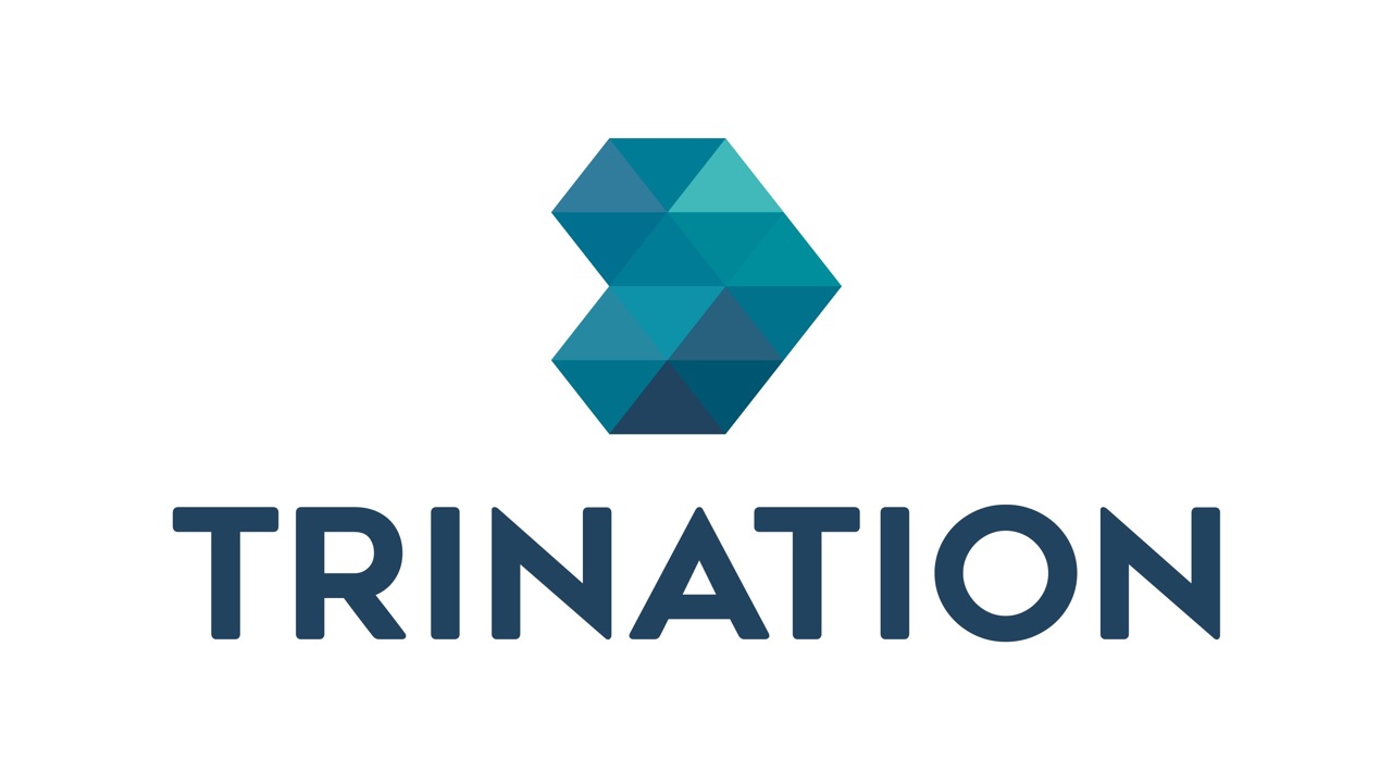 Trination Logo Hvit Bakgrunn