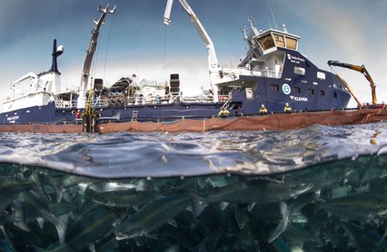 Brønnbåt Submerged Foto Sølvtrans